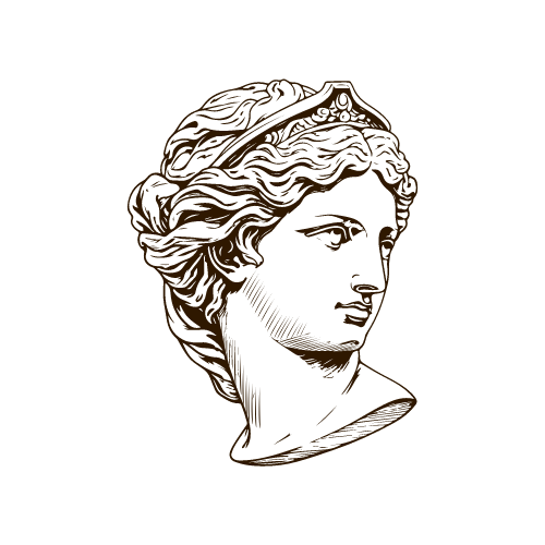 Greek goddess icon